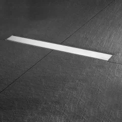 Drainset Komplett Duschrinne 80 Cm Mit Abdeckung Zero -Badmöbel Verkauf hersteller megabad sortiment duschrinnen drainset komplett 1391519