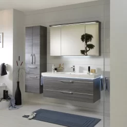 Pelipal Balto Hochschrank 45 X 33 X 168 Cm, Mit 3 Drehtüren Anschlag Rechts, Griff A2 -Badmöbel Verkauf hersteller pelipal balto hoch und seitenschranke pelipal balto hochschrank 45 x 33 x 168 cm mit 3 drehturen anschlag links griff a2 kopie 2752690