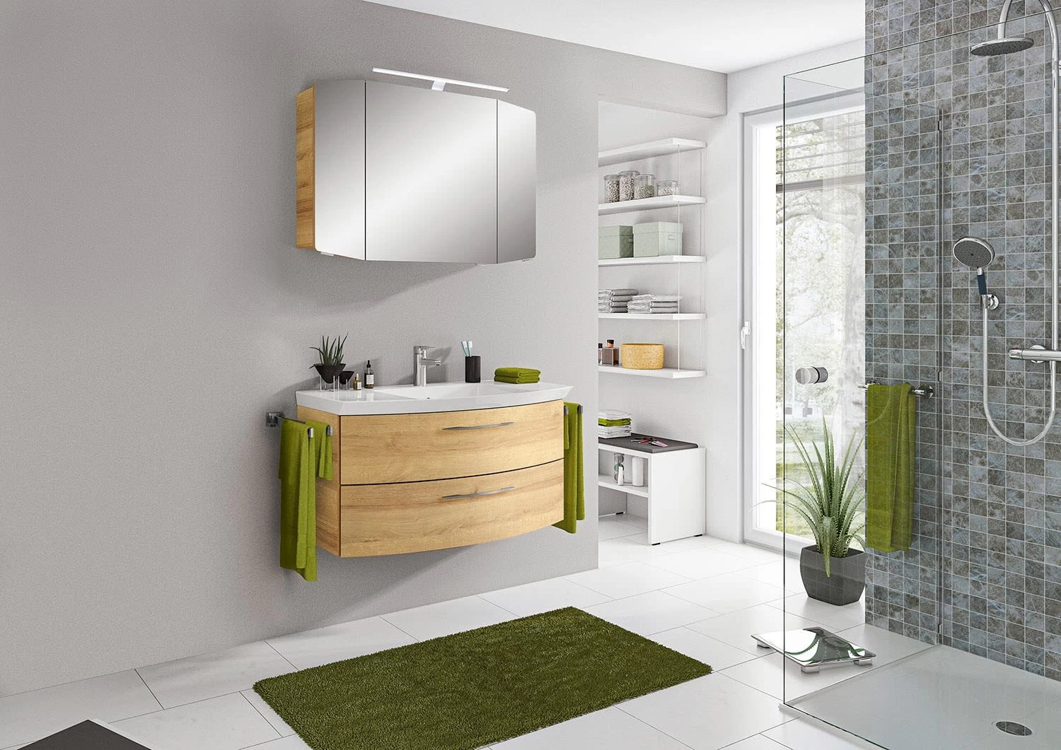 Pelipal Cassca Sprint Waschtischkombination 101 Cm 2 Pelipal Cassca Sprint Waschtischkombination 101 Cm – Bild 2