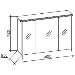 Pelipal Trentino Möbelkombination Mit Glaswaschtisch 107 Cm, SPS Mit LED Profil -Badmöbel Verkauf hersteller pelipal trentino komplettanlagen glaswaschtisch 2 1977925