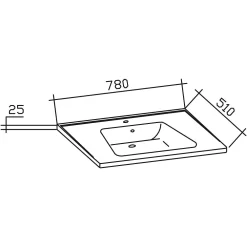 Pelipal Trentino Möbelkombination Mit Keramikwaschtisch 78 Cm, SPS Mit LED Aufbauleuchte -Badmöbel Verkauf hersteller pelipal trentino komplettanlagen keramikwaschtisch 2 1978741