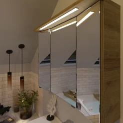 Pelipal Trentino Möbelkombination Mit Keramikwaschtisch 92 Cm, SPS 3D Mit LED Leuchte Im Kranzboden -Badmöbel Verkauf hersteller pelipal trentino komplettanlagen keramikwaschtisch 2 6954947