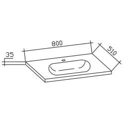 Pelipal Trentino Möbelkombination Mit Mineralmarmorwaschtisch 80 Cm, SPS LED Profil -Badmöbel Verkauf hersteller pelipal trentino komplettanlagen mineralmarmorwaschtisch 2 1978534