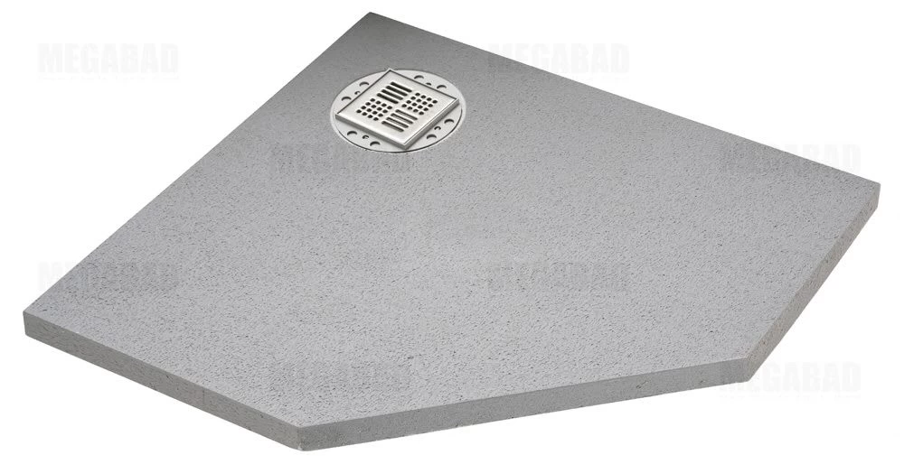 Poresta BF Bodenebenes-Duschelement Fünfeckig 90 X 90 X 4,5 Cm 1 Poresta BF Bodenebenes-Duschelement Fünfeckig 90 X 90 X 4,5 Cm