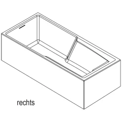 Riho Still Shower Rechteck-Badewanne 180 X 80 Cm Inkl. Schürze Rechts -Badmöbel Verkauf hersteller riho badewannen rechteckbadewannen still shower 2653798