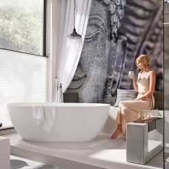 Riho Bilbao Freistehende Badewanne 170 X 80 Cm -Badmöbel Verkauf hersteller riho badewannen whirlpool freistehende bilbao 2955880