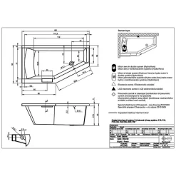 Riho Geta Raumspar-Badewanne 160 X 90 Cm Rechts