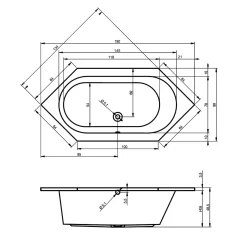 Riho Kansas Whirlpool 190 X 90 Cm Mit Joy Whirlpoolsystem 5 Riho Kansas Whirlpool 190 X 90 Cm Mit Joy Whirlpoolsystem -Badmöbel Verkauf hersteller riho whirlpool eck joy system 2711890