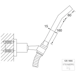 Steinberg Serie 120 Stabhandbrause