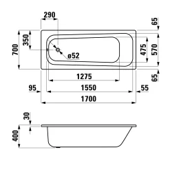 Neue Veröffentlichungen -Badmöbel Verkauf hersteller steinkamp badewannen steel koerperform einbaubadewanne 2161276