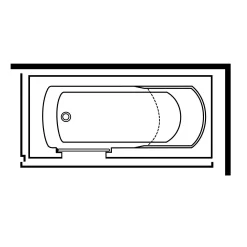 Steinkamp Easy Entry Badewanne 180 X 80 Cm Mit Glastür Links Und Acrylverkleidung -Badmöbel Verkauf hersteller steinkamp badewannen tuer acrylverkleidung einbau 7957666