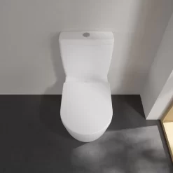 Villeroy & Boch Avento Tiefspülklosett Für Kombination Spülrandlos Bodenstehend -Badmöbel Verkauf hersteller villeroy boch avento wc tiefspuelklosett 6213016