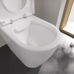 Villeroy & Boch Avento Tiefspülklosett Für Kombination Spülrandlos Bodenstehend -Badmöbel Verkauf hersteller villeroy boch avento wc tiefspuelklosett 6350611