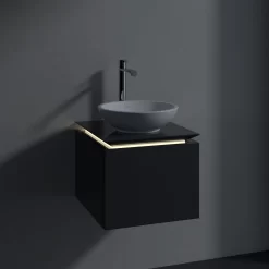 Villeroy & Boch Legato Waschtischunterschrank 45 Cm Mit 1 Auszug Und LED-Beleuchtung -Badmöbel Verkauf hersteller villeroy boch legato badmoebel waschtischunterschraenke 9286964