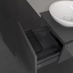 Villeroy & Boch Legato Waschtischunterschrank 45 Cm Mit 1 Auszug Und LED-Beleuchtung -Badmöbel Verkauf hersteller villeroy boch legato badmoebel waschtischunterschraenke 9291089