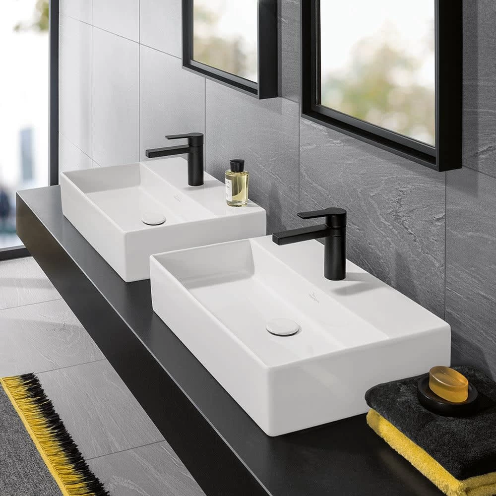 Villeroy & Boch Memento 2.0 Aufsatzwaschtisch 60 Cm Mit Hahnloch, Ohne Überlauf 2 Villeroy & Boch Memento 2.0 Aufsatzwaschtisch 60 Cm Mit Hahnloch, Ohne Überlauf – Bild 2