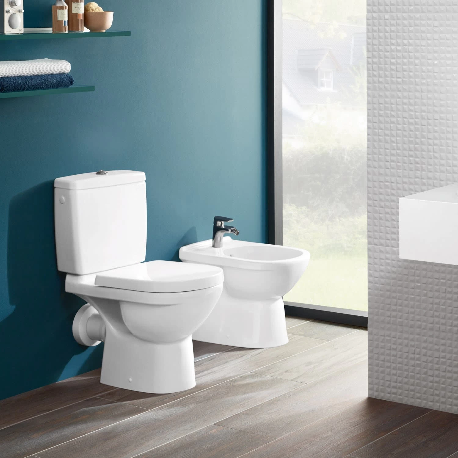 Villeroy & Boch O.novo Stand-Tiefspülklosett Für Kombination Abgang Waagerecht 2 Villeroy & Boch O.novo Stand-Tiefspülklosett Für Kombination Abgang Waagerecht – Bild 2