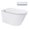 Geberit DuoFix Element Für Wand-WC Mit Kronenbach Tube Dusch-WC Spülrandlos Inkl. WC-Sitz