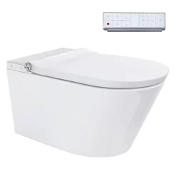 Geberit DuoFix Element Für Wand-WC Mit Kronenbach Tube Dusch-WC Spülrandlos Inkl. WC-Sitz