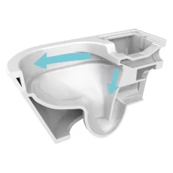 Geberit DuoFix Element Für Wand-WC Mit Kronenbach Tube Dusch-WC Spülrandlos Inkl. WC-Sitz -Badmöbel Verkauf herstelleruebergreifende sets wc geberit duofix element 11669595