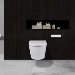 Geberit DuoFix Element Für Wand-WC Mit Kronenbach Tube Dusch-WC Spülrandlos Inkl. WC-Sitz -Badmöbel Verkauf herstelleruebergreifende sets wc geberit duofix element 11669607