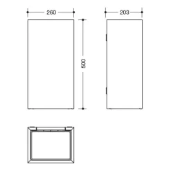 HEWI System 900 Papierabfallbehälter -Badmöbel Verkauf hewi system 900 accessoires papierabfallbehaelter 5719831
