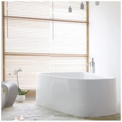 Hoesch SingleBath Duo Badewanne Freistehend 179,8 X 117,3 Cm, Überlauf Rechts