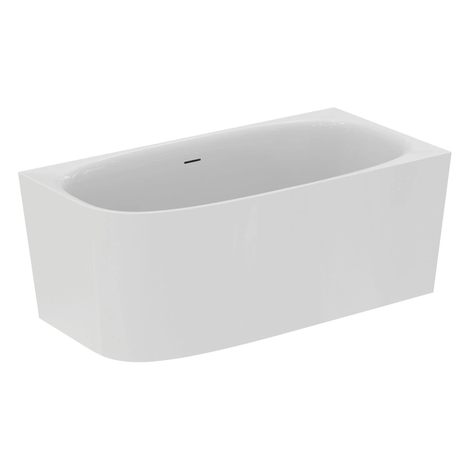 Ideal Standard Dea D-Form-Badewanne 150 X 75 Cm, Wandanbindung Rechts 1 Ideal Standard Dea D-Form-Badewanne 150 X 75 Cm, Wandanbindung Rechts