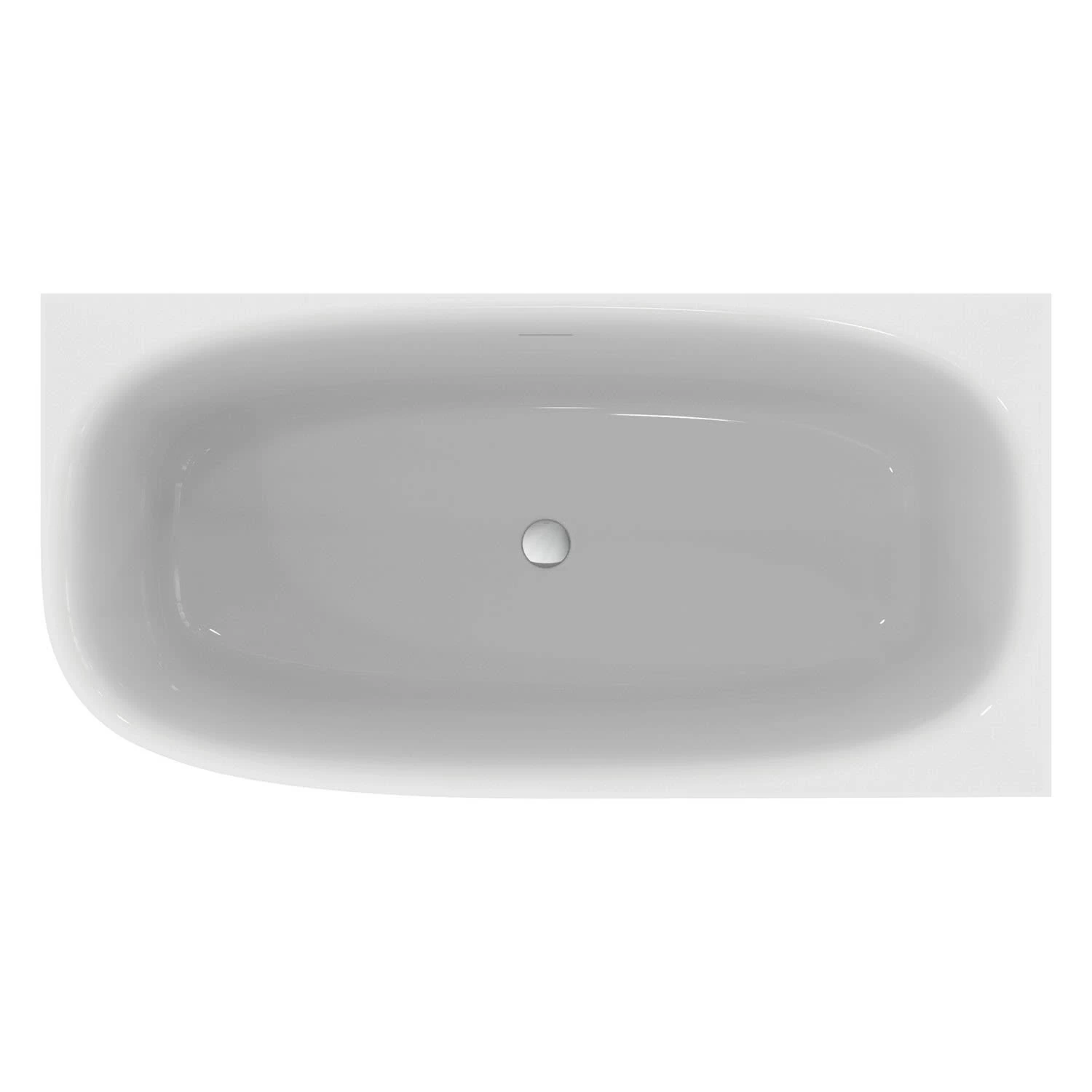 Ideal Standard Dea D-Form-Badewanne 150 X 75 Cm, Wandanbindung Rechts 3 Ideal Standard Dea D-Form-Badewanne 150 X 75 Cm, Wandanbindung Rechts – Bild 3