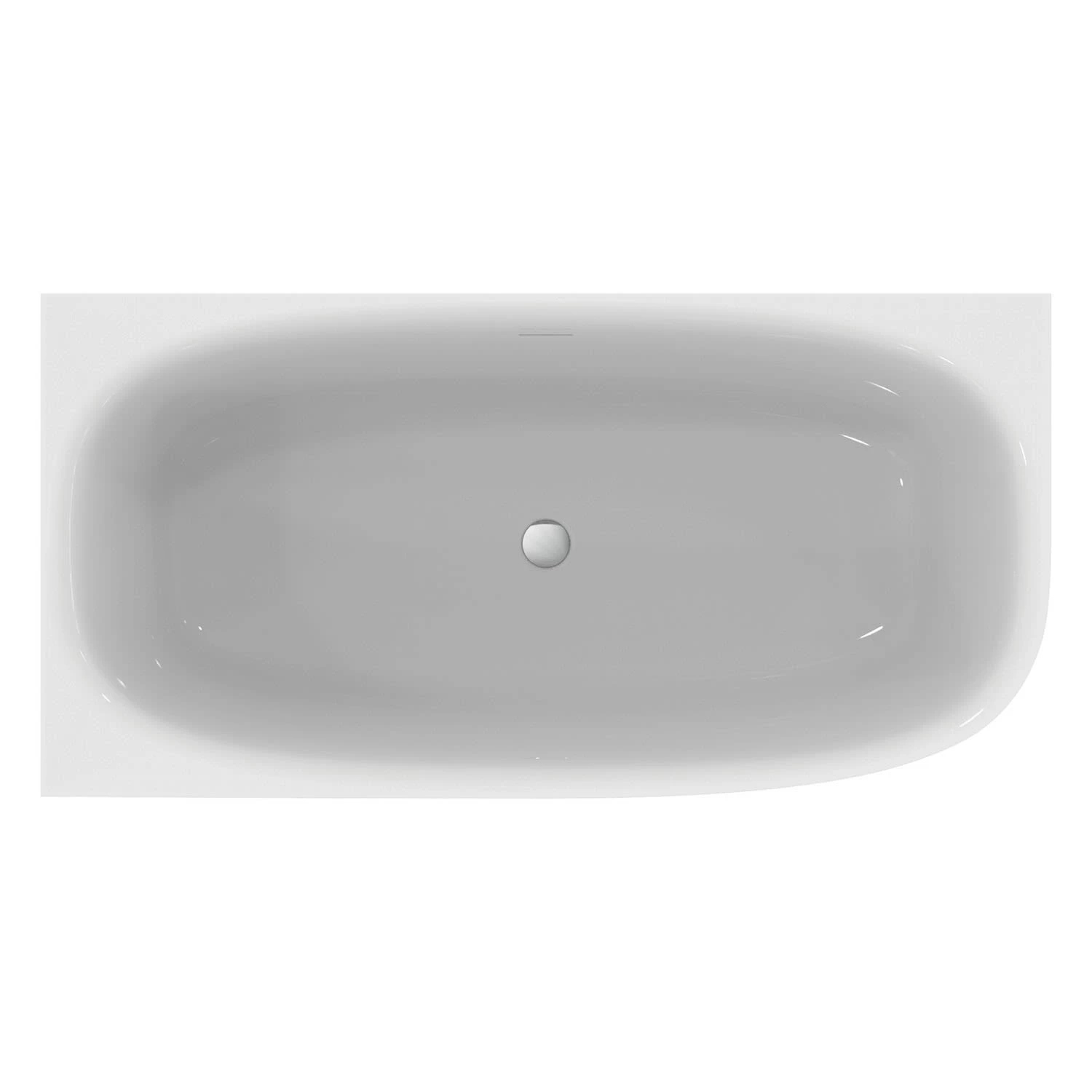 Ideal Standard Dea D-Form-Badewanne 150 X 75 Cm, Wandanbindung Links 3 Ideal Standard Dea D-Form-Badewanne 150 X 75 Cm, Wandanbindung Links – Bild 3