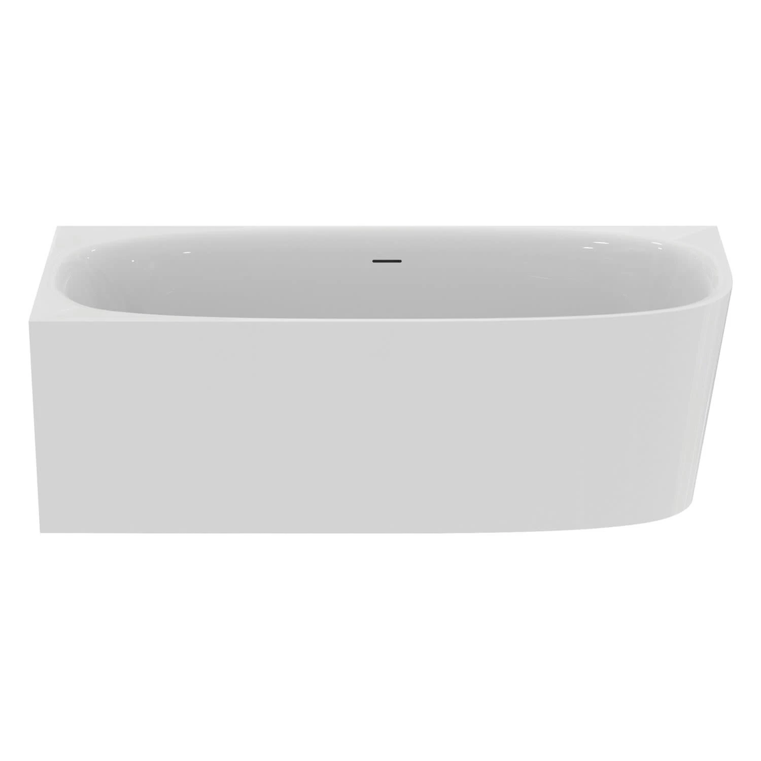 Ideal Standard Dea D-Form-Badewanne 180 X 75 Cm, Wandanbindung Links 2 Ideal Standard Dea D-Form-Badewanne 180 X 75 Cm, Wandanbindung Links – Bild 2