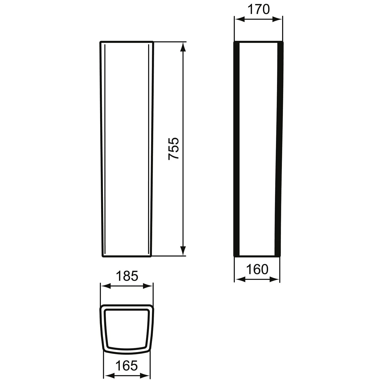 Ideal Standard Conca Standsäule Für Runde Aufsatzschale 4 Ideal Standard Conca Standsäule Für Runde Aufsatzschale – Bild 4