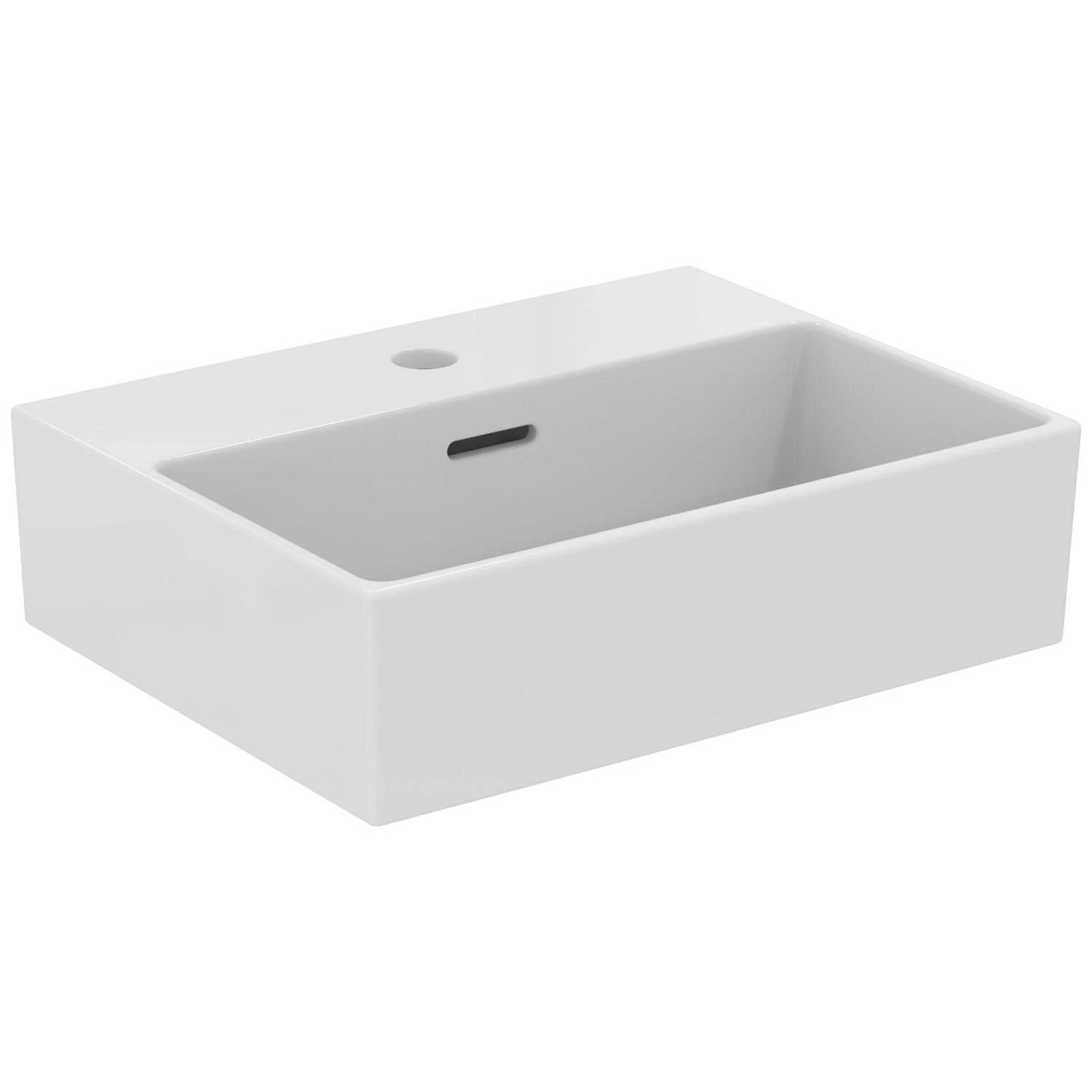 Ideal Standard Extra Handwaschbecken 45 Cm, 1 Hahnloch, Mit Überlauf, Geschliffen 7 Ideal Standard Extra Handwaschbecken 45 Cm, 1 Hahnloch, Mit Überlauf, Geschliffen – Bild 7