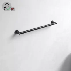 Keuco Reva Black Selection Klebe-Set Nr. 5 Mit Rosette