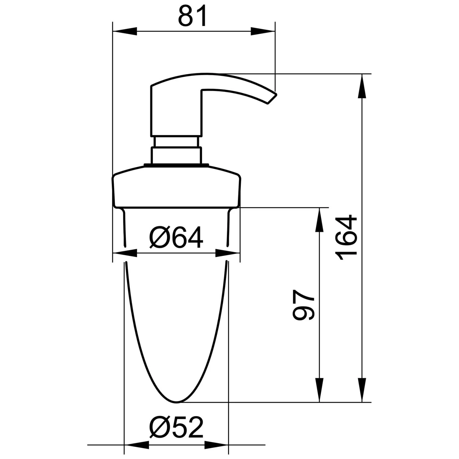 Keuco City.2-Smart Lotionspender Opak-Kunststoff 1 Keuco City.2-Smart Lotionspender Opak-Kunststoff