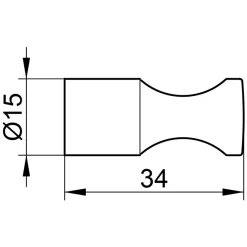 Keuco Elegance Neu Handtuchhaken Kurz