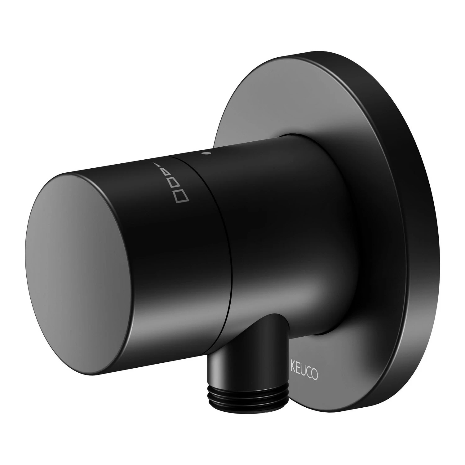 Keuco IXMO Black Selection Unterputz-Absperrventil Für 1 Verbraucher Mit Schlauchanschluss Und Brausehalter, Rund 1 Keuco IXMO Black Selection Unterputz-Absperrventil Für 1 Verbraucher Mit Schlauchanschluss Und Brausehalter, Rund