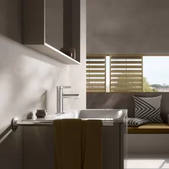 Keuco IXMO Pure Einhebel-Waschtischmischer 100, Ohne Ablaufgarnitur -Badmöbel Verkauf keuco ixmo pure waschtisch einhebel waschtischmischer 5454485