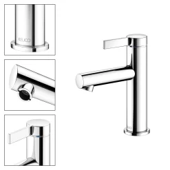 Keuco IXMO Pure Einhebel-Waschtischmischer 100, Ohne Ablaufgarnitur -Badmöbel Verkauf keuco ixmo pure waschtisch einhebel waschtischmischer 5456759 scaled