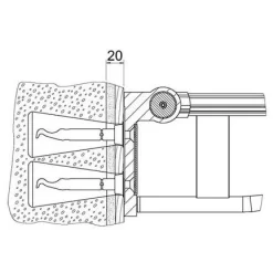 Keuco Plan Befestigungs-Set Nr.10