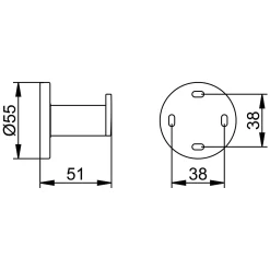 Keuco Plan Handtuchhaken
