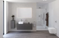 Kronenbach Cube Highboard 30 X 64,6 Cm, 1 Auszug, 1 Tür, Anschlag Links, Mit TIP-ON 4 Kronenbach Cube Highboard 30 X 64,6 Cm, 1 Auszug, 1 Tür, Anschlag Links, Mit TIP-ON -Badmöbel Verkauf kronenbach badmoebel cube hochschraenke highboard 30 5825002