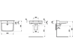 LAUFEN Pro Halbsäule -Badmöbel Verkauf laufen serie pro waschtische halbsaeule 1604472