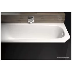 Bette Form Badewanne 170 X 70 Cm Mit Eckabschnitt Fußende Rechts