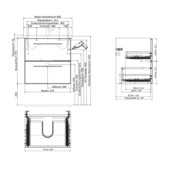 Steinkamp Living 2.0 Waschtisch 60 Cm Mit Unterschrank 57 Cm -Badmöbel Verkauf marken steinkamp badmobel living 2 0 steinkamp waschtisch mit unterschrank 5892088