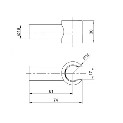 Steel 2.0 Brausehalter