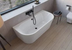 Pianura Valentina Vorwand-Badewanne 165 X 75 Cm -Badmöbel Verkauf pianura badewannen valentina vorwand 165 x 12494640