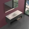 Progettobagno Evo 54 Lago Uno Waschtisch Mit Unterschrank 120 Cm, Ausführung Links Ohne Hahnloch