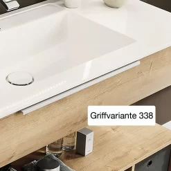 Puris Rounds Highboard 30 X 30 X 82,8 Cm Mit 1 Tür, Anschlag Rechts, Griff 338 -Badmöbel Verkauf puris rounds hoch seitenschraenke highboard 30 4926092