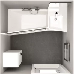 RAVAK Be Happy II Asymmetrische Badewanne 150 X 75 Cm, Rechts -Badmöbel Verkauf ravak badewannen be happy ii asymmetrische 4379924